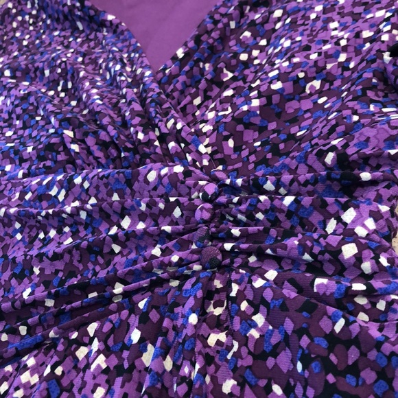 Chaps Purple Dress Women’s Size Small - Picture 3 of 11